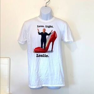 Unisex Leslie Jordan “Love, Light, Leslie” Graphic Tee